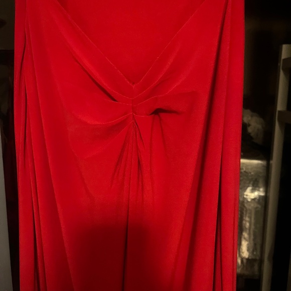 Red Prom Dress Size 8 - Picture 3 of 9
